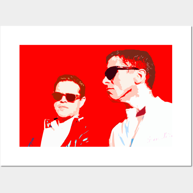 matt damon and christian bale Wall Art by oryan80